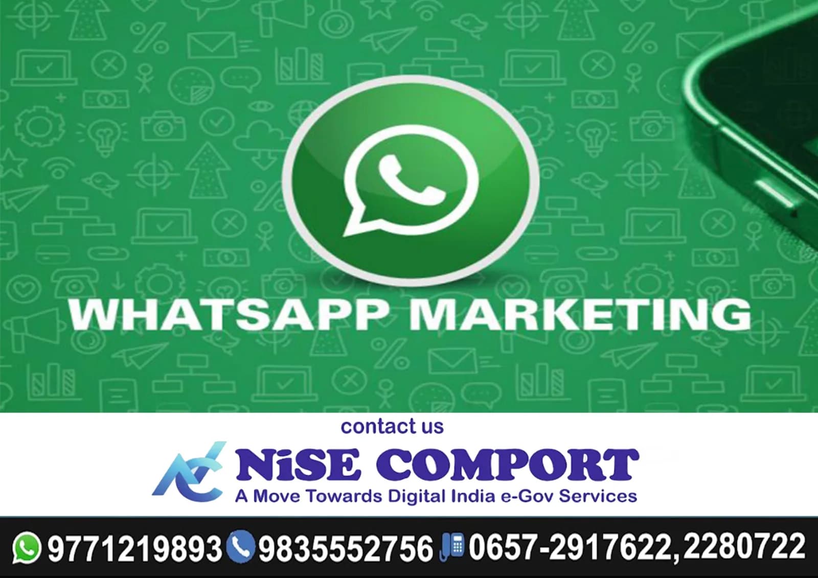 Website & WhatsApp marketing help at NISE COMPORT Pragya Kendra, Kharangajhar, Telco, Jamshedpur (photo 1)