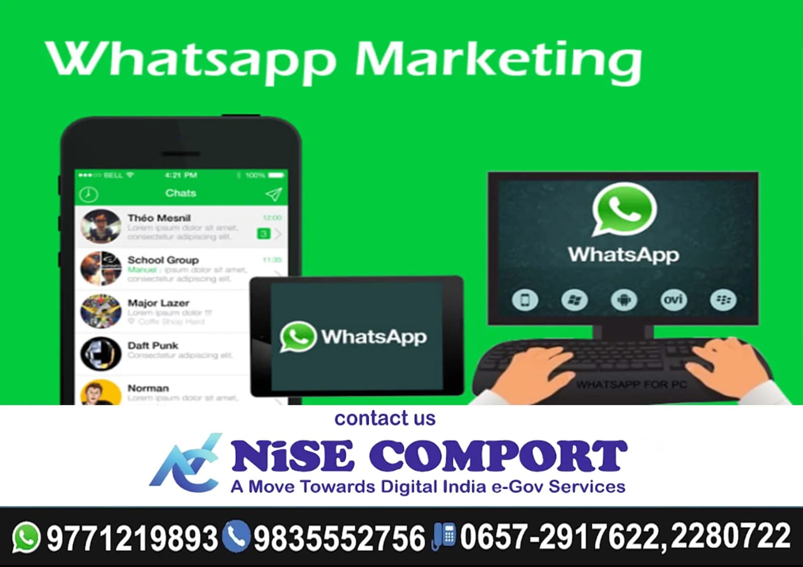 Website & WhatsApp marketing help at NISE COMPORT Pragya Kendra, Kharangajhar, Telco, Jamshedpur (photo 3)
